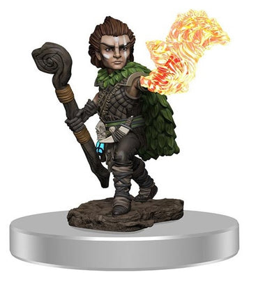 Male Gnome Druid - Pathfinder Battles Premium Painted Figure