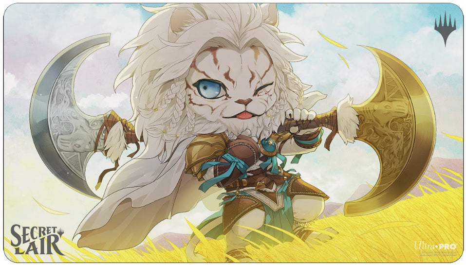 Image of Li'l Walkers Ajani (Secret Lair) Playmat
