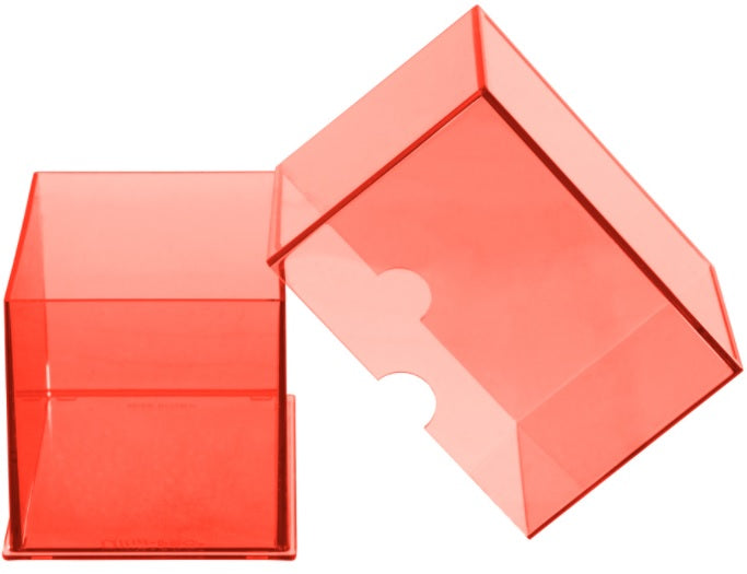 Image of Pumpkin Orange Eclipse 2pc Deck Box