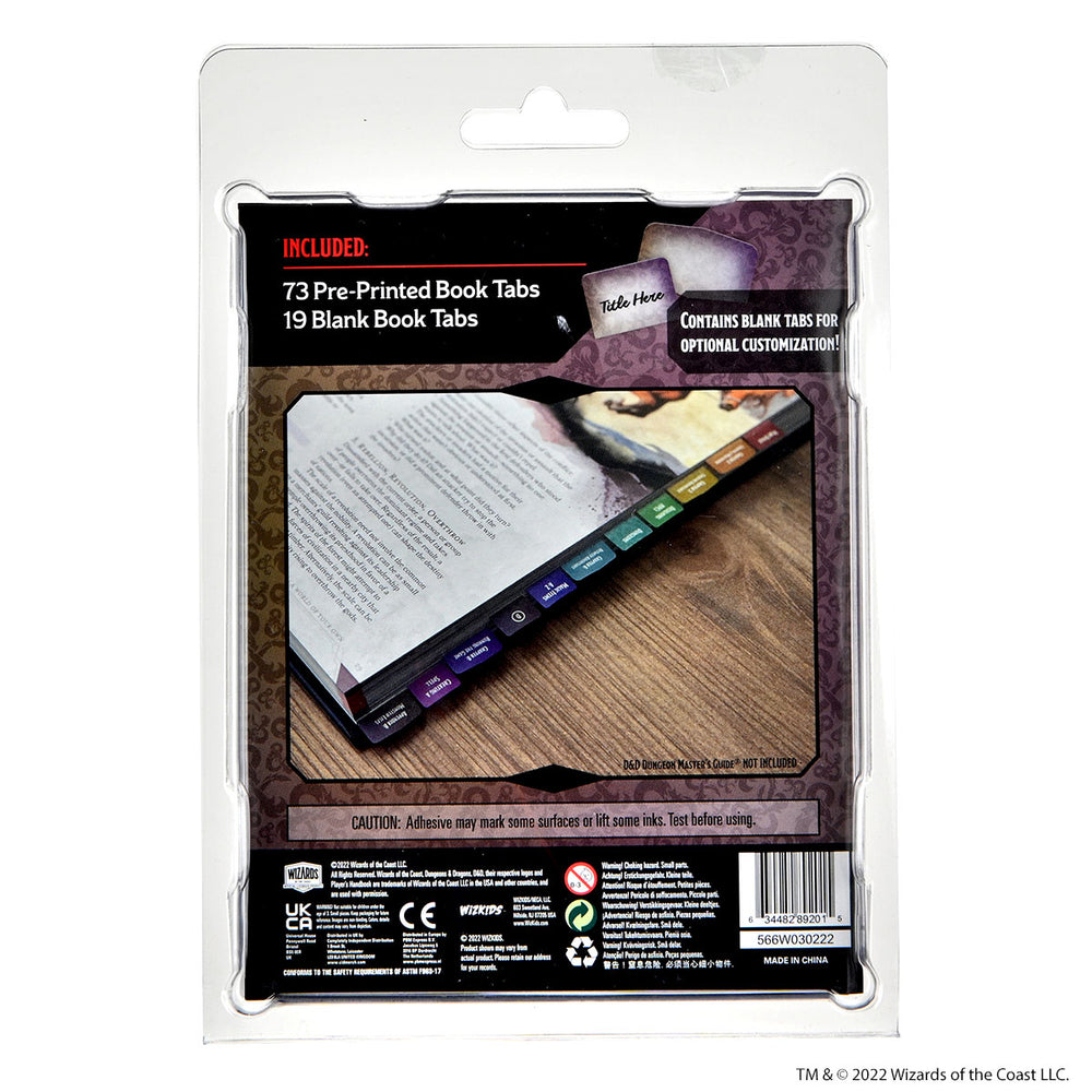 Dungeon Master's Guide (5e) Book Tabs - Dungeons & Dragons