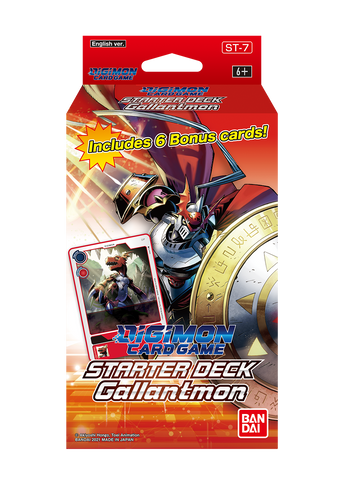 "GALLANTMON" STARTER DECK - DIGIMON CARD GAME