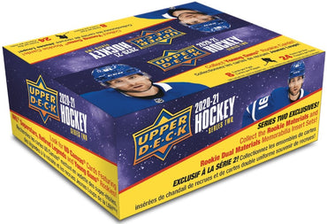 Upper Deck 2020-21 Series Two Hockey Hobby Box (Retail)
