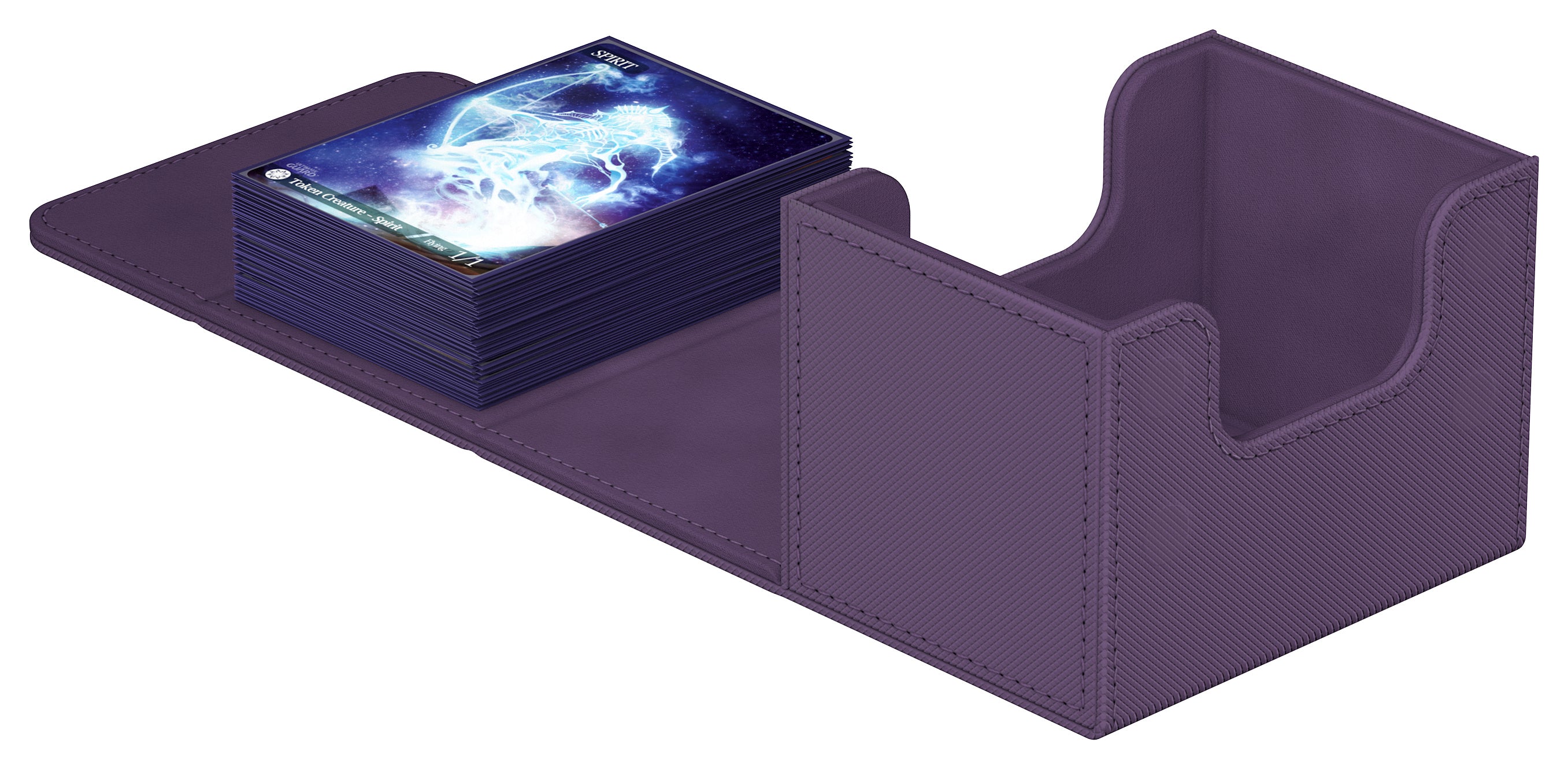 Image of Purple (Mono-Color) 100+ Ultimate Guard Sidewinder Xenoskin Deckbox