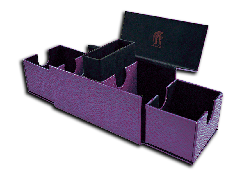 Image of Purple Dragonhide Vault V2 - Legion Deck Box