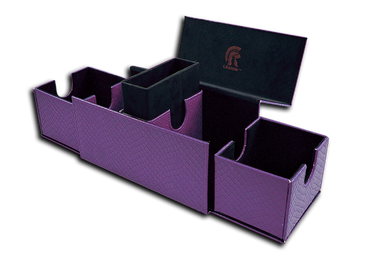 Purple Dragonhide Vault V2 - Legion Deck Box