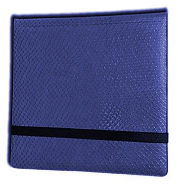 Blue Dragonhide Legion 12 Pocket (3x4) Portfolio