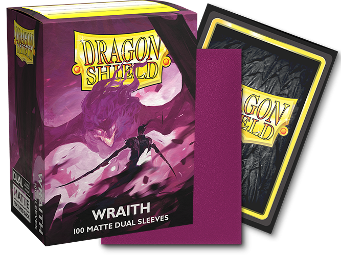 Wraith Matte Dual Sleeves Dragon Shield (STANDARD)