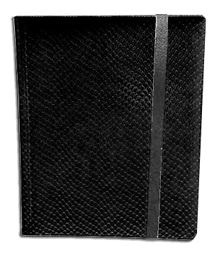 Image of Black Dragonhide Legion 9 Pocket Portfolio
