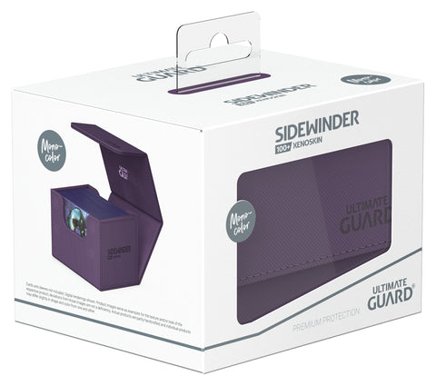 Purple (Mono-Color) 100+ Ultimate Guard Sidewinder Xenoskin Deckbox