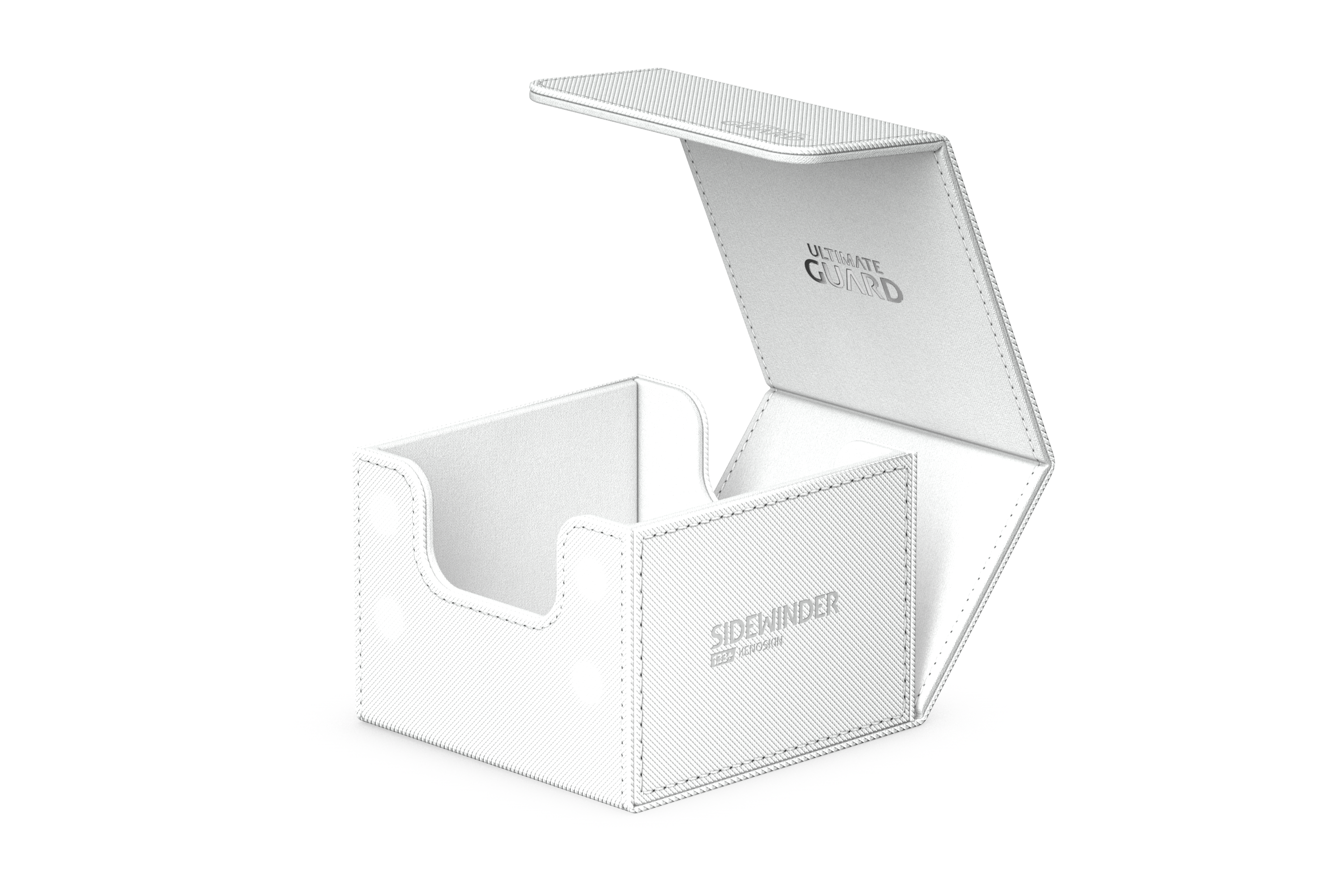 Image of Mono Colour White 133+ Xenoskin Sidewinder Ultimate Guard