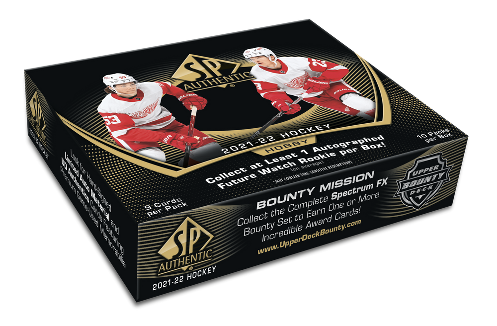 2021-22 Upper Deck SP Authentic Hobby Box (IN STORE PURCHASE ONLY READ DESCRIPTION)
