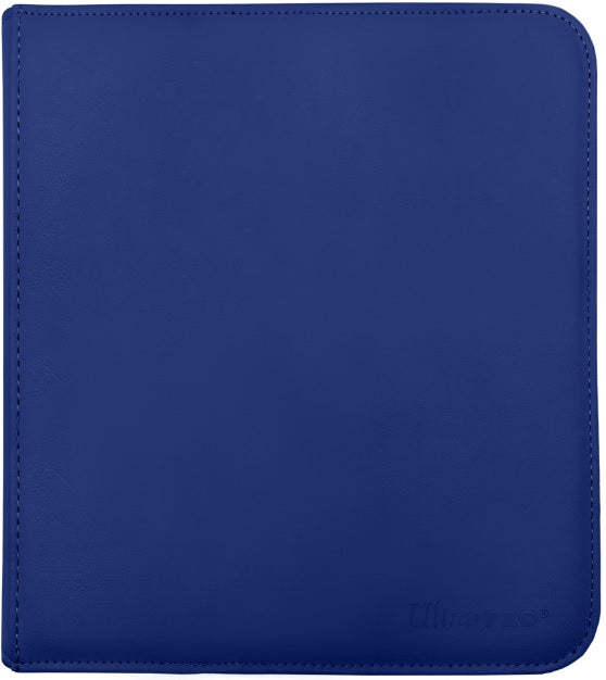 Image of Blue Vivid 12 Pocket Zippered Pro Binder - Ultra Pro