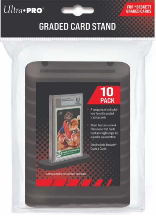 Image of Graded Card Stand (10 Pack) (For Beckett Graded Cards)