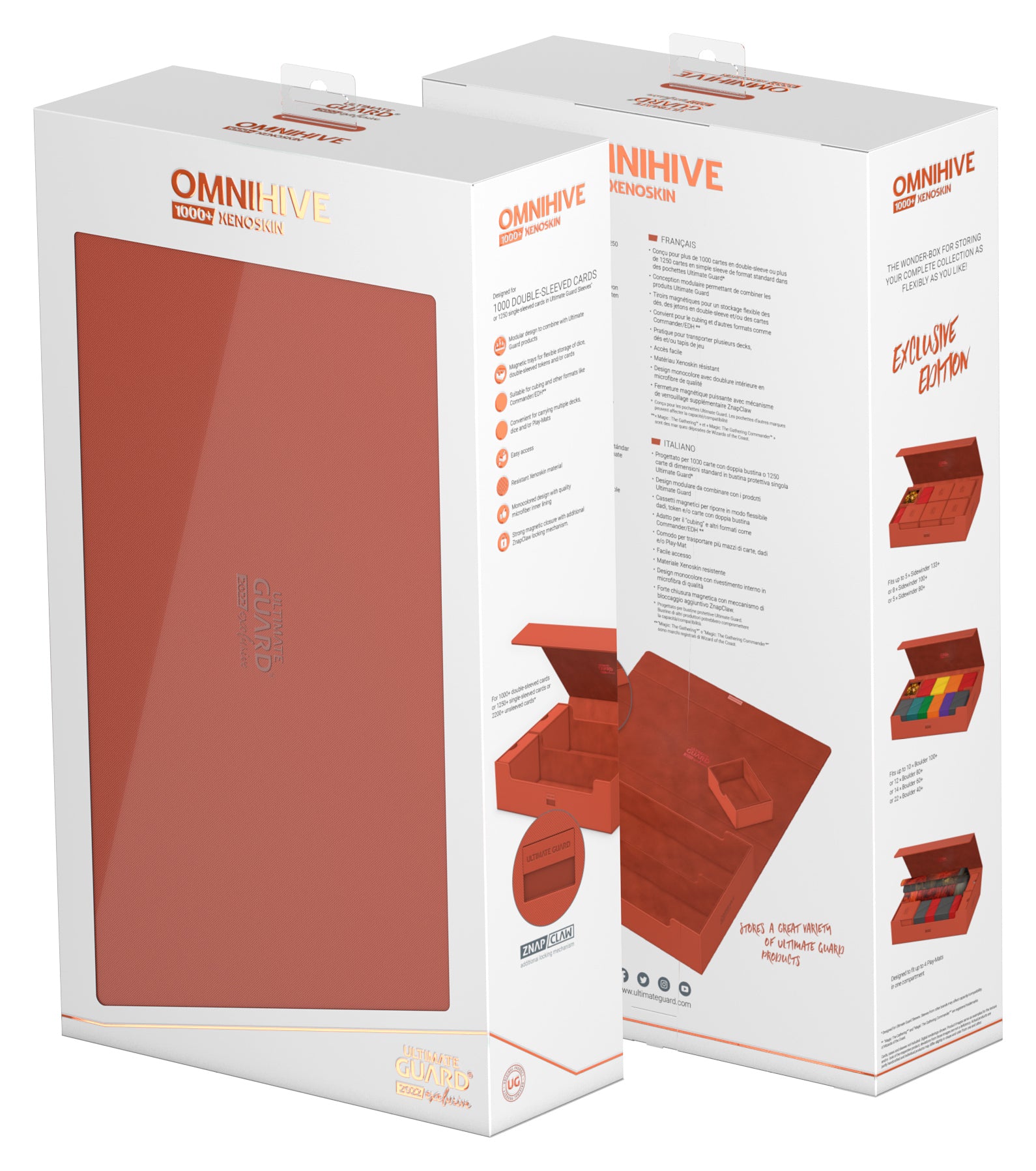 Image of Orange 2022 Exclusive Ultimate Guard Omnihive