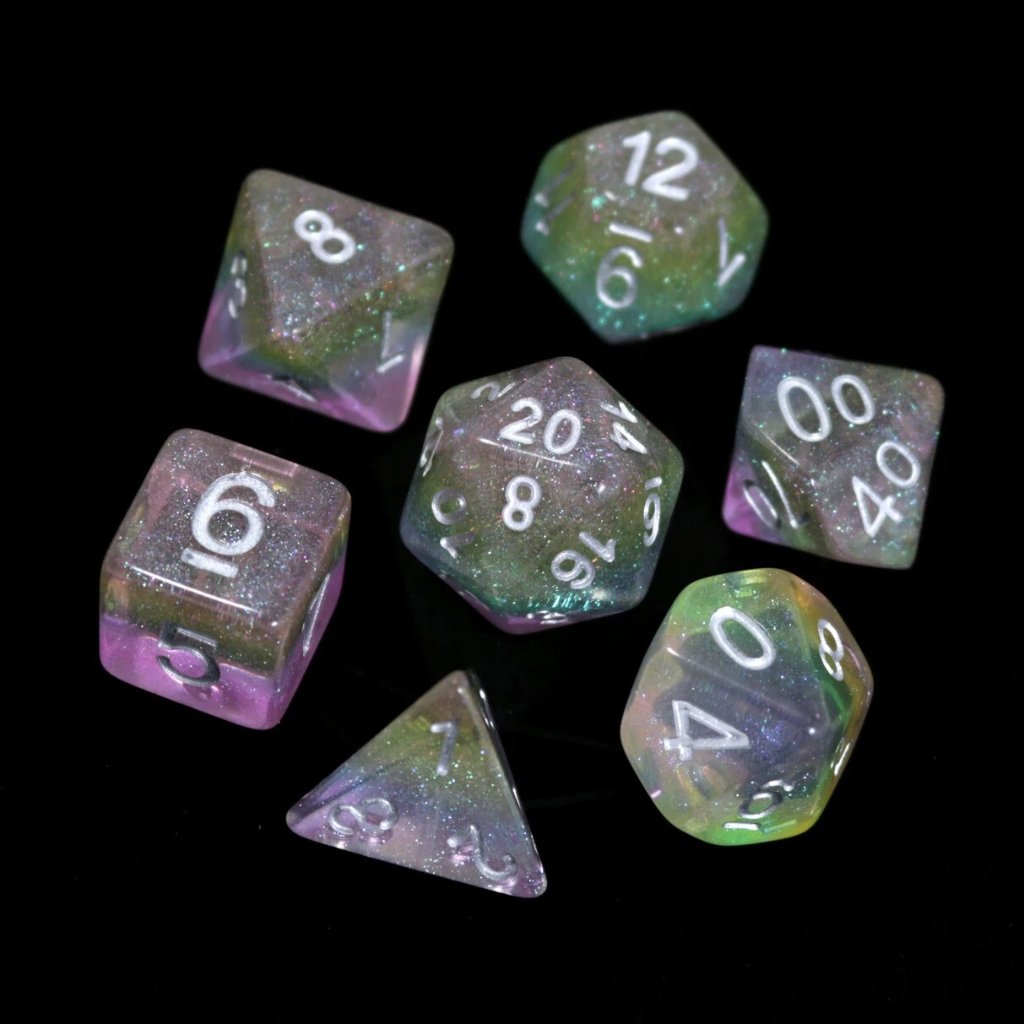 Image of Fairy 7pc RPG Set - Die Hard Dice