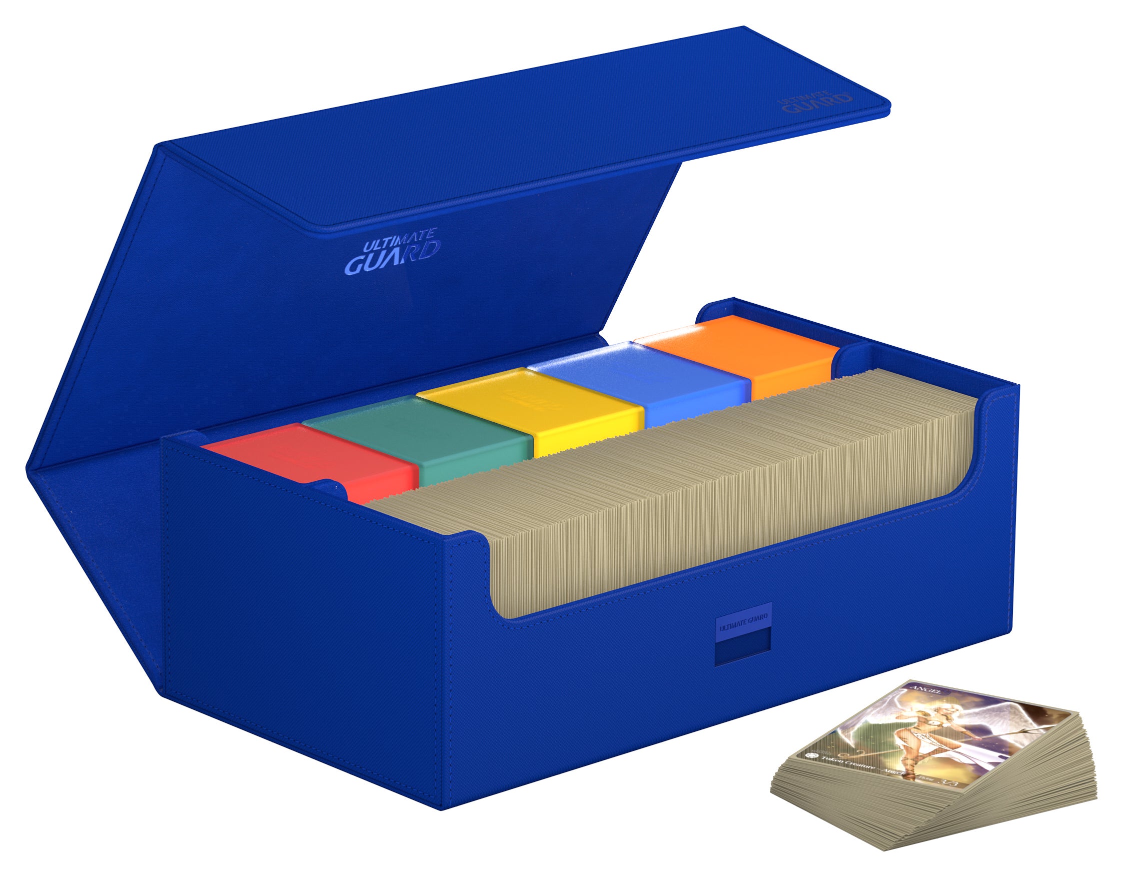 Image of Blue Mono Color  800+ Arkhive Ultimate Guard Deckbox