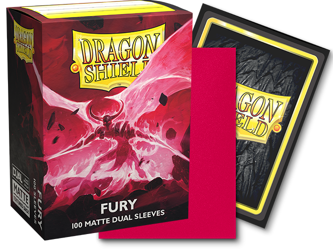 Fury Matte Dual Sleeves Dragon Shield (STANDARD)