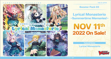Lyrical Monasterio - Summertime Memories! Booster Pack (VGE-D-BT08)