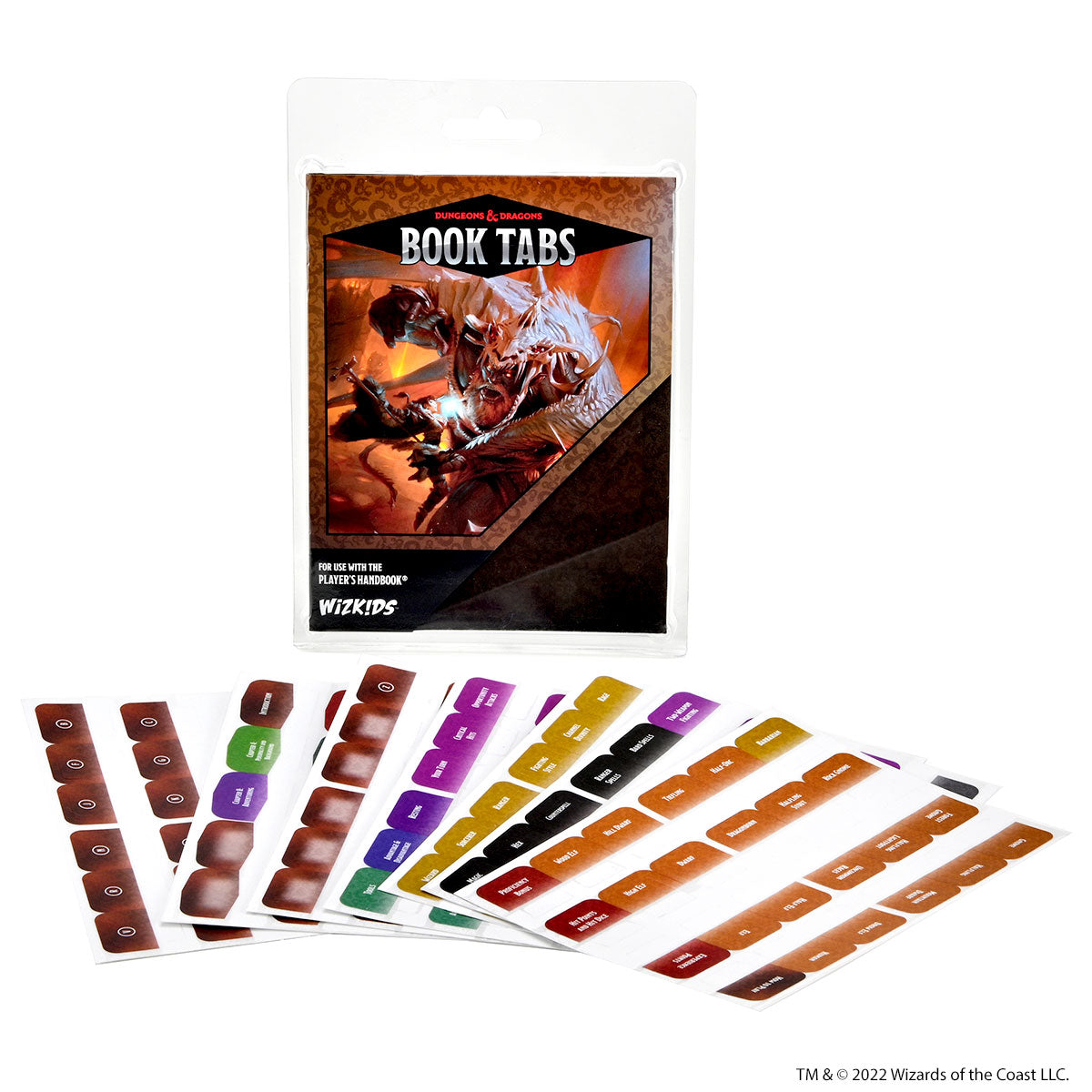 Image of Player's Handbook (5e) Book Tabs - Dungeons & Dragons