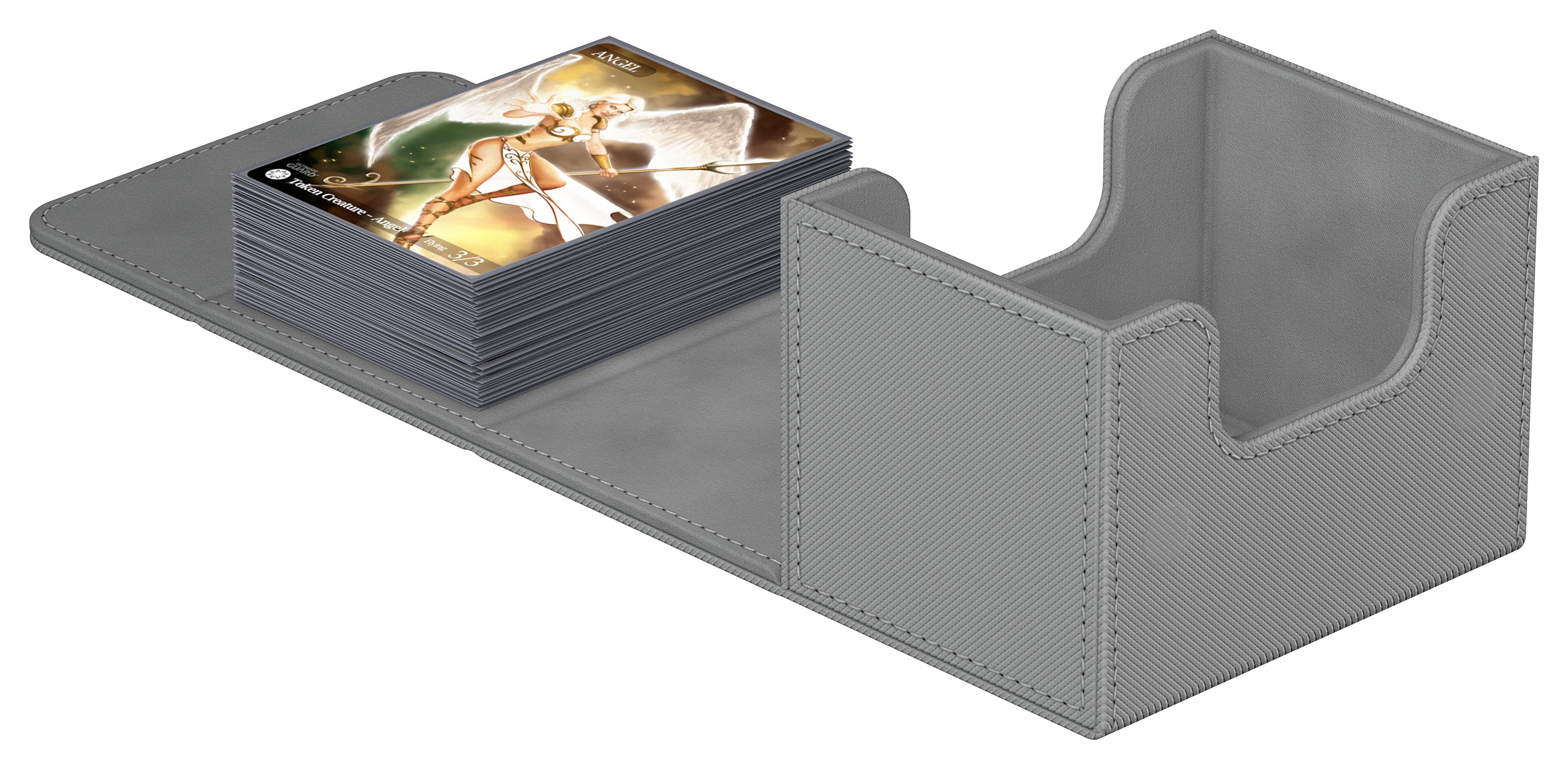 Image of Dark Grey (Mono-Color) 100+ Ultimate Guard Sidewinder Xenoskin Deckbox