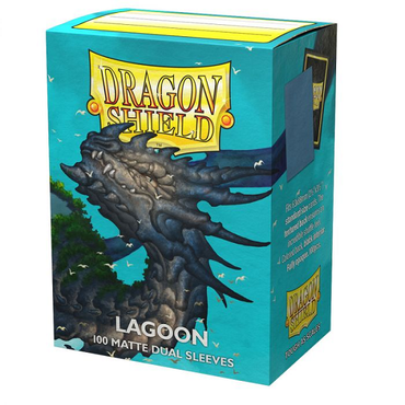 Lagoon Matte Dual Sleeves Dragon Shield (STANDARD)
