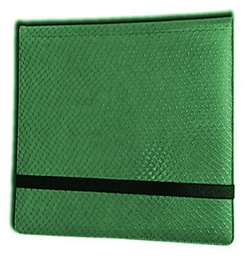 Green Dragonhide Legion 12 Pocket (3x4) Portfolio