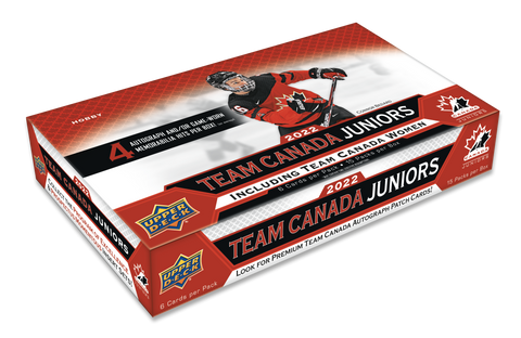 22 Upper Deck Team Canada Juniors Hobby Box (IN STORE ONLY READ DESCRIPTION)