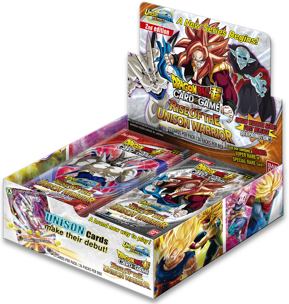 Image of Rise of The Unison Warrior Booster Box 2nd Edition - Dragon Ball Super