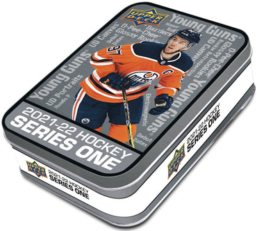 Upper Deck Series One 2021-22 Tin (IN STORE PURCHASE ONLY READ DESCRIPTION)