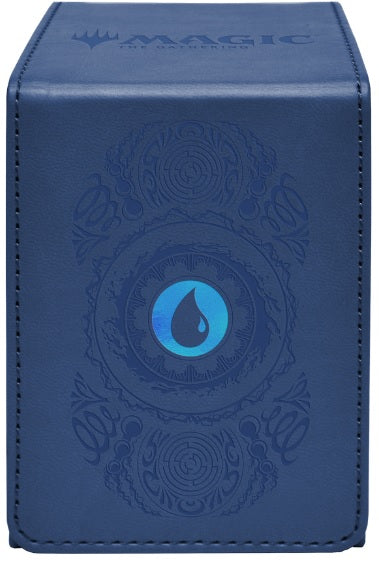 Image of MTG Alcove Flip Deckbox Mana 7 Island
