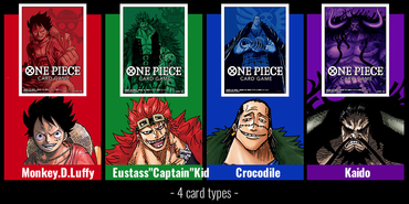 Eustass "Captain" Kid Green Sleeves (One Piece TCG)