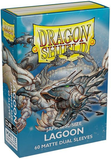 Image of Lagoon Matte Dual Sleeves Dragon Shield (JAPANESE)