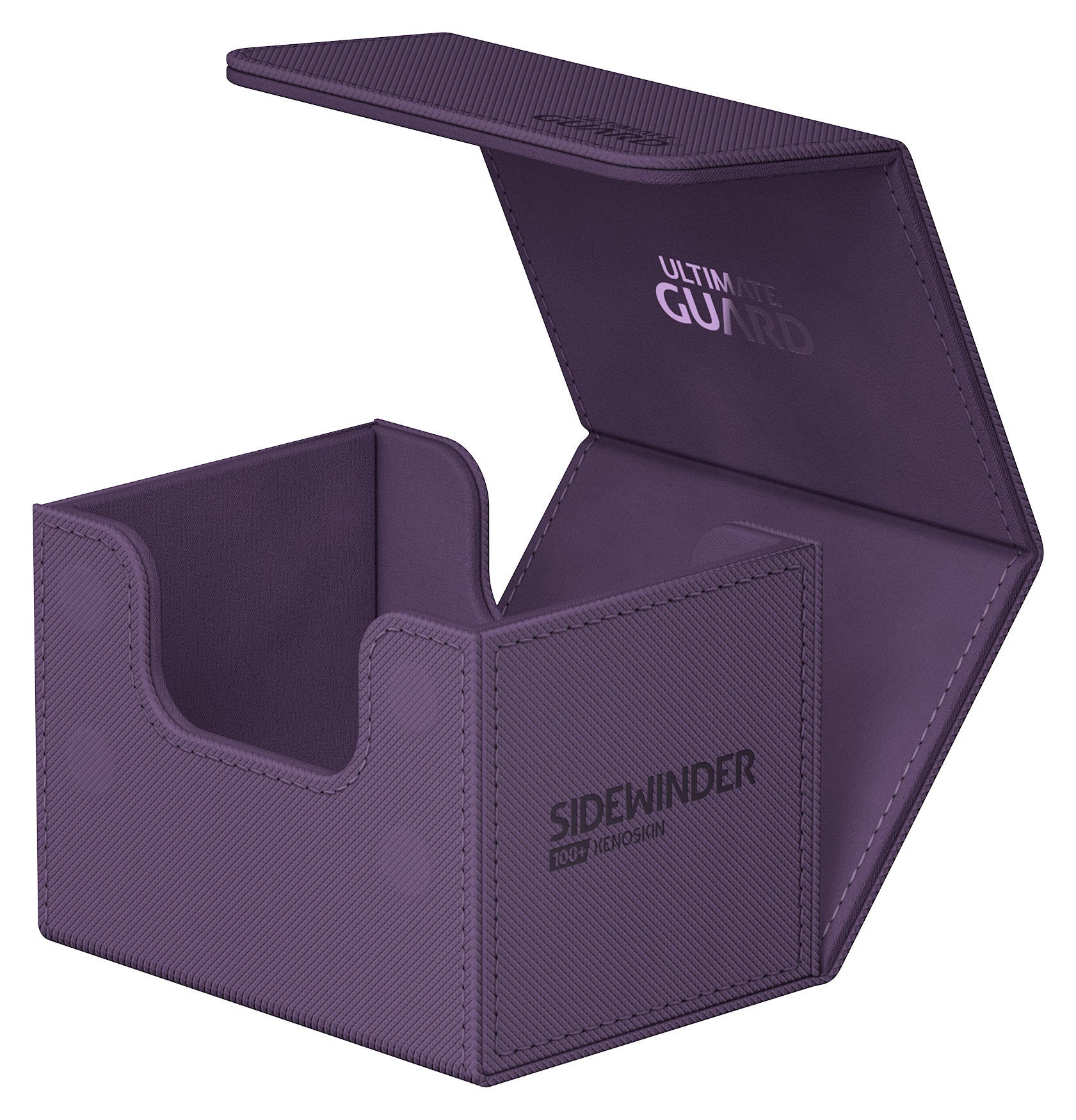 Image of Purple (Mono-Color) 100+ Ultimate Guard Sidewinder Xenoskin Deckbox