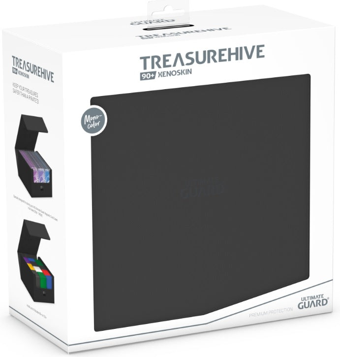 Image of Black Mono Colour Xenoskin Treasurehive Ultimate Guard 90+