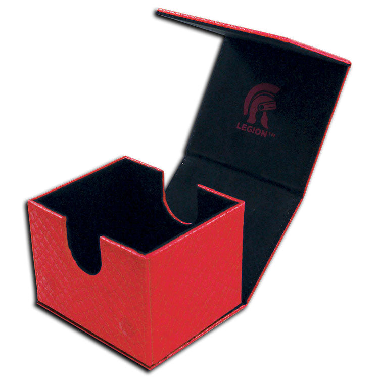 Image of Red Dragonhide Hoard V2 - Legion Deck Box