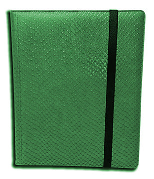 Green Dragonhide Legion 9 Pocket Portfolio