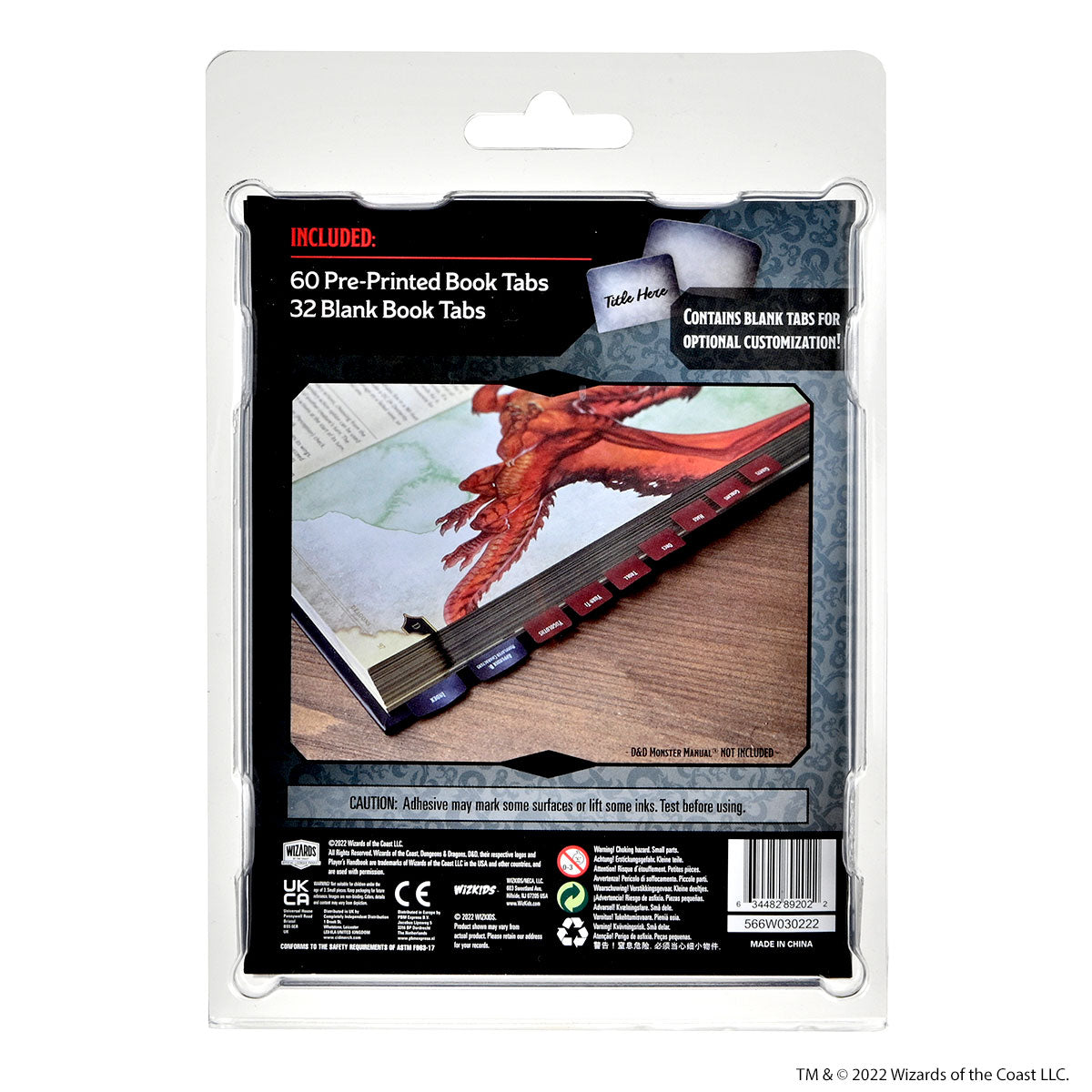 Image of Monster Manual (5e) Book Tabs - Dungeons & Dragons