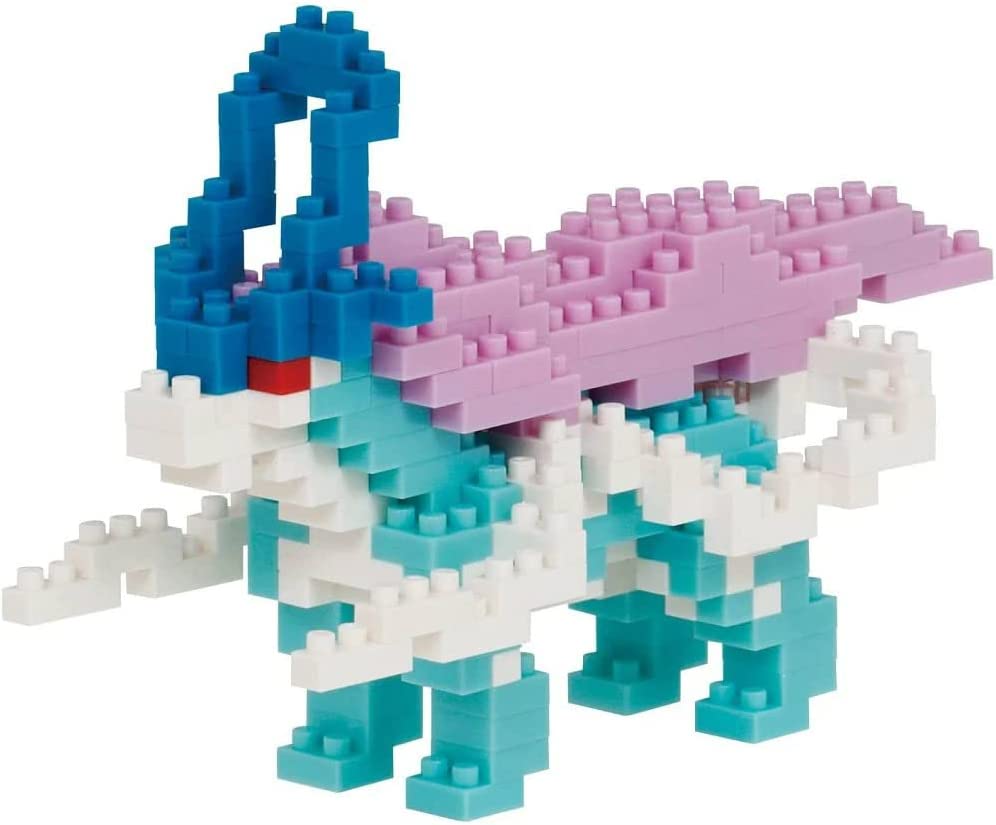 Image of Suicune Nanoblock Pokemon Figure