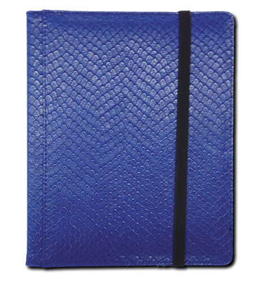 Blue Dragonhide Legion 4 Pocket Portfolio