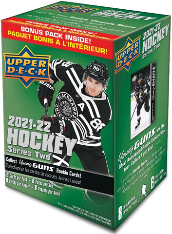 2021-22 Upper Deck Hockey Series Two Blaster (IN STORE PURCHASE ONLY READ DESCRIPTION)