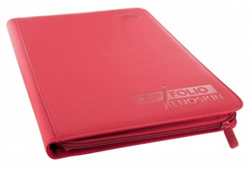 Image of Red 18 Pocket (360) Xenoskin Zipfolio - Ultimate Guard