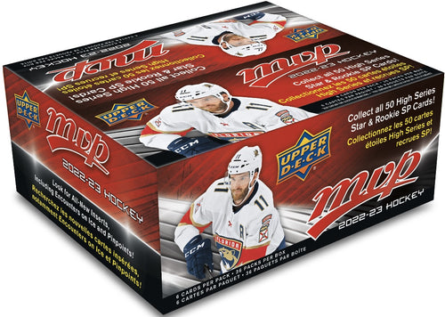 2022-23 Upper Deck MVP Hockey Retail Box (IN STORE ONLY READ DESCRIPTION)