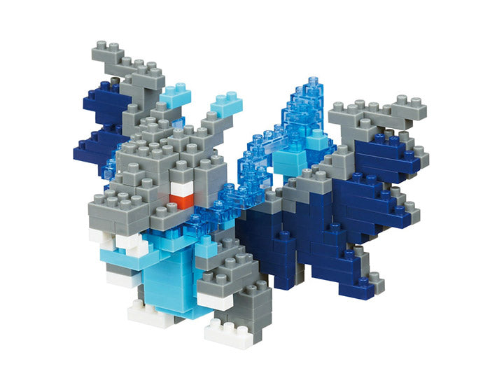 Image of Mega Charizard X Nanoblock Pokemon Figure