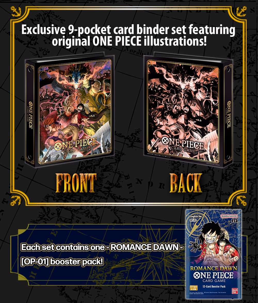 Image of ONE PIECE CG 9PKT BINDER SET ORIGINAL VERSION