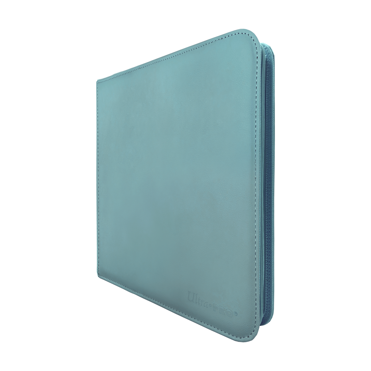 Image of Light Blue 12 Pocket Zippered Pro Binder - Ultra Pro