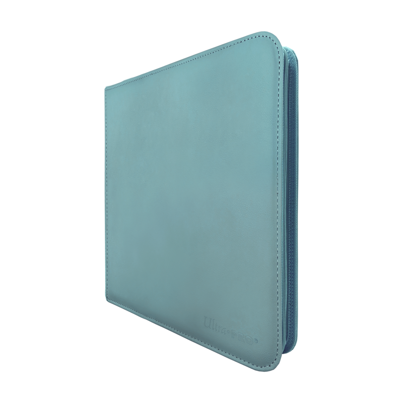 Light Blue 12 Pocket Zippered Pro Binder - Ultra Pro