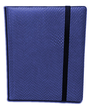 Image of Blue Dragonhide Legion 9 Pocket Portfolio