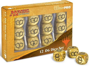 Image of Plane of Ixalan MTG Loyalty Dice (12 D6 Set)
