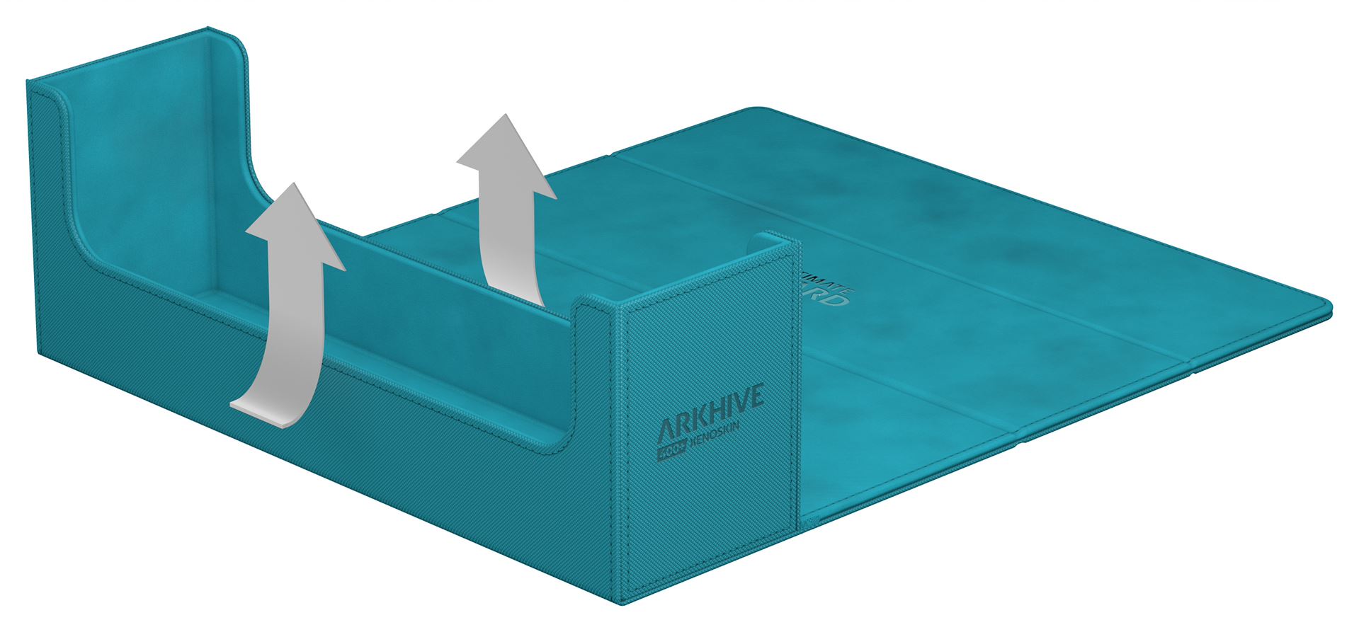Image of Arkhive Ultimate Guard Petrol 400+ Mono Color Deckbox