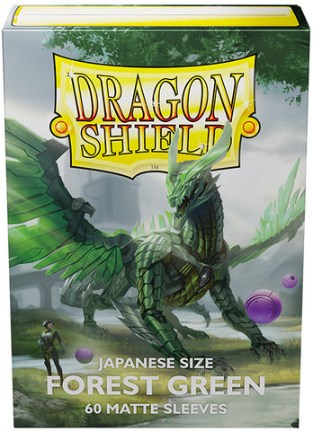 Forest Green Matte Dragon Shield (JAPANESE)